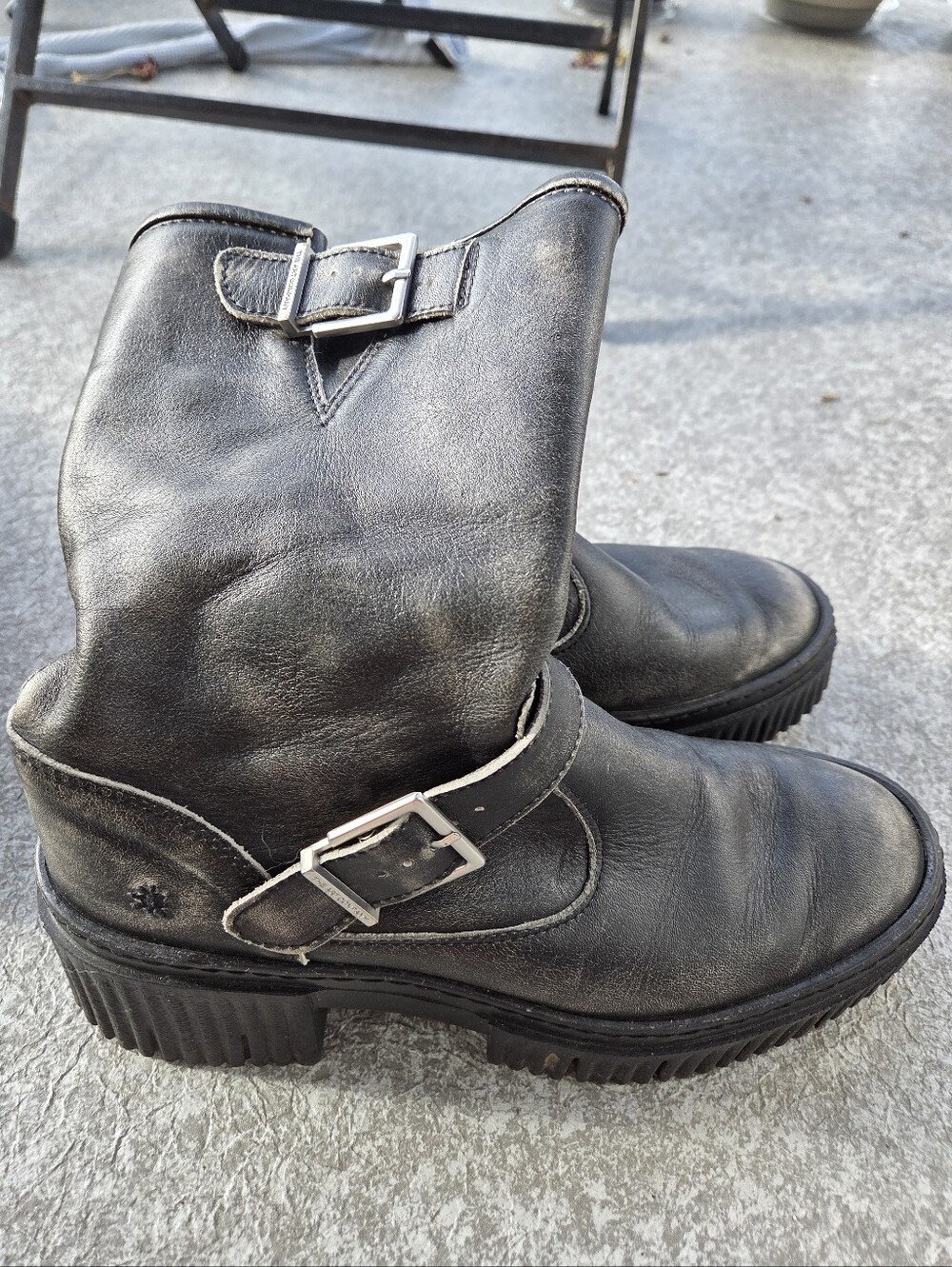 Art Chunky Engineer Boots - EU 41